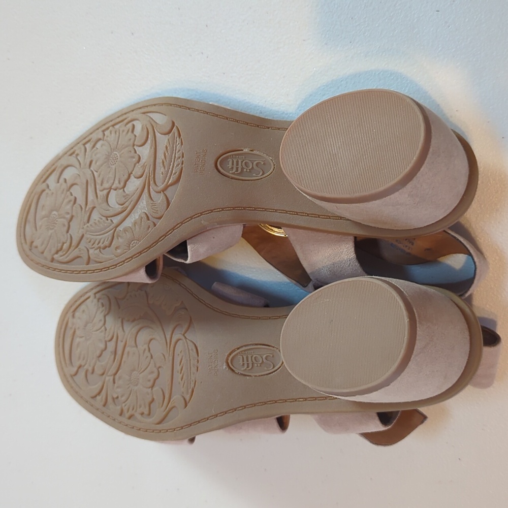 Sofft, Coryn, Taupe Suede Sandals. Size 9 - Picture 6 of 11